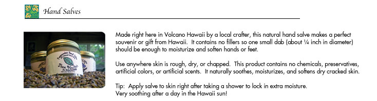 all natural hand salve